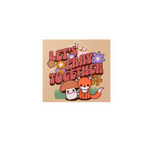 Load image into Gallery viewer, Let&#39;s Pray Together Sticker| Colorful Sticker| Vinyl Sticker| Faith Based Stickers| 3x4| 6x8| transparent background| Waterproof
